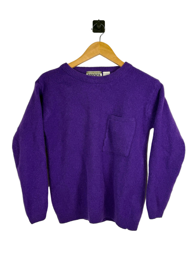 80s Pocketed Wool Sweater