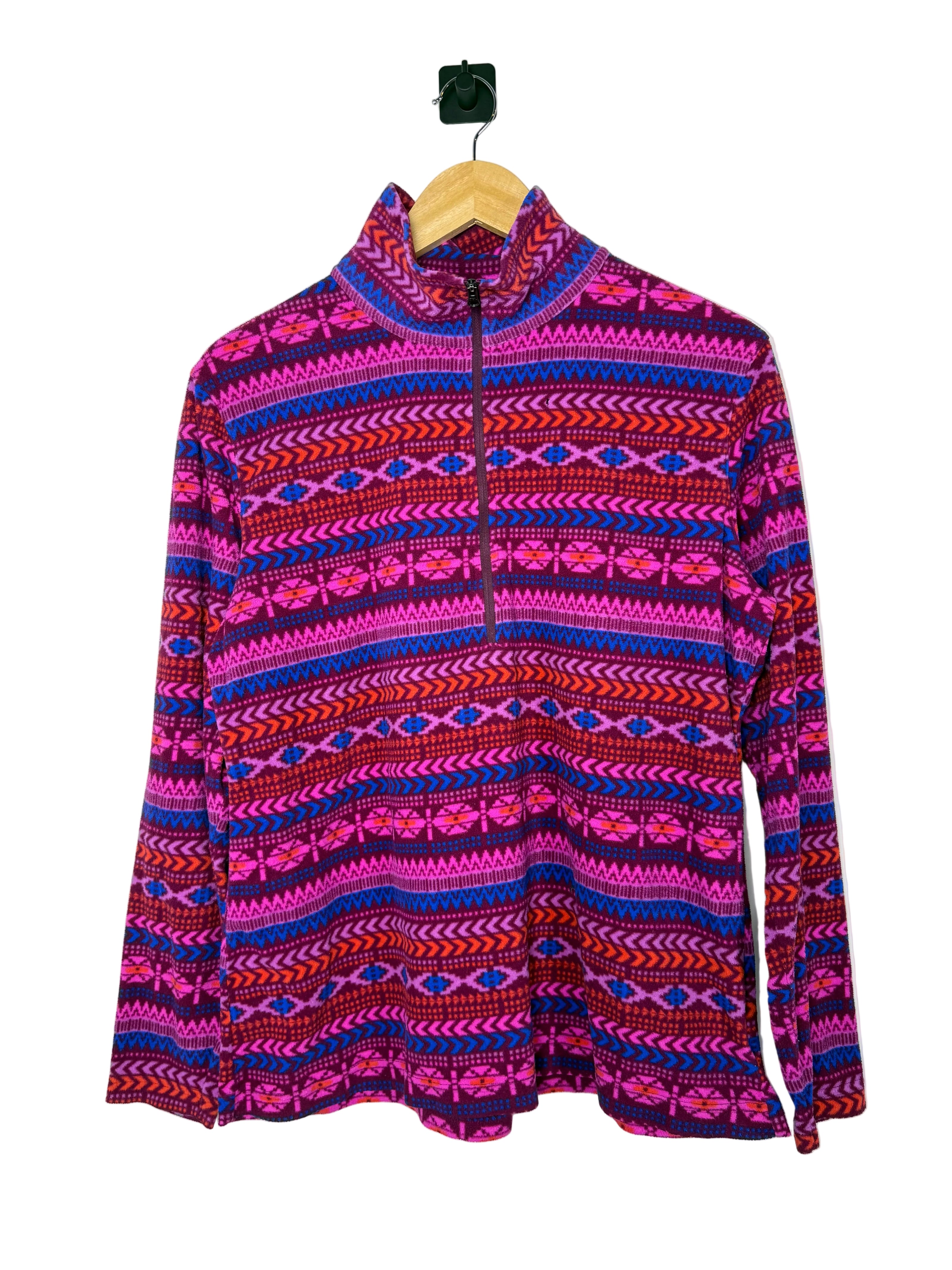 Columbia 1/4 Zip Aztec Fleece Pullover