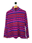 Columbia 1/4 Zip Aztec Fleece Pullover