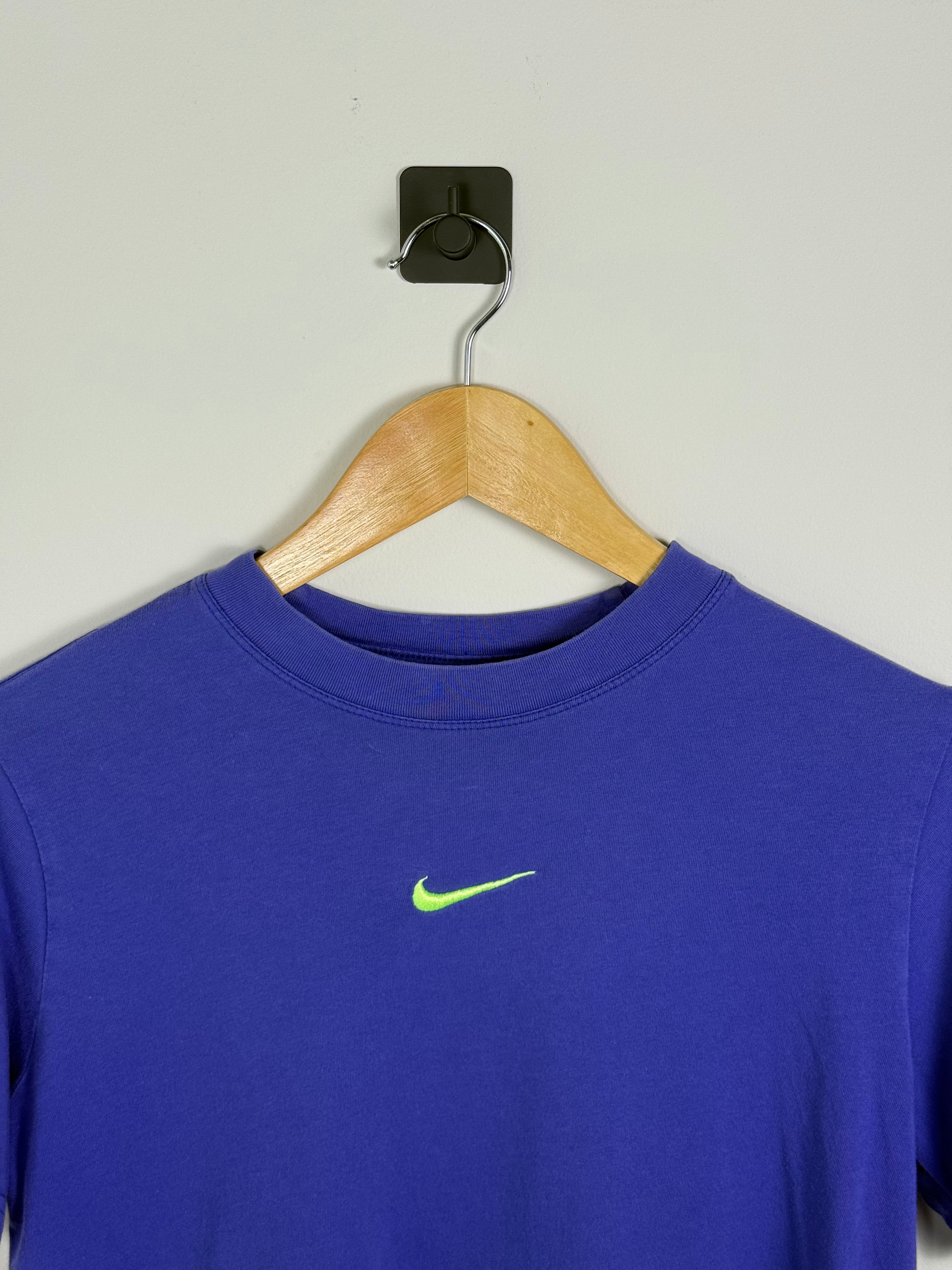 Nike Purple Cropped Baby Tee