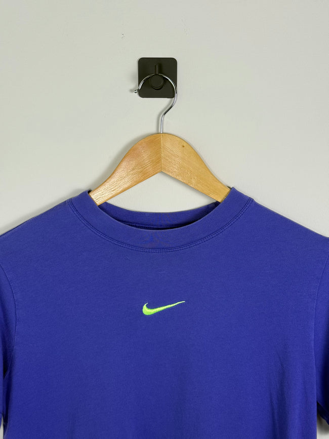 Nike Purple Cropped Baby Tee