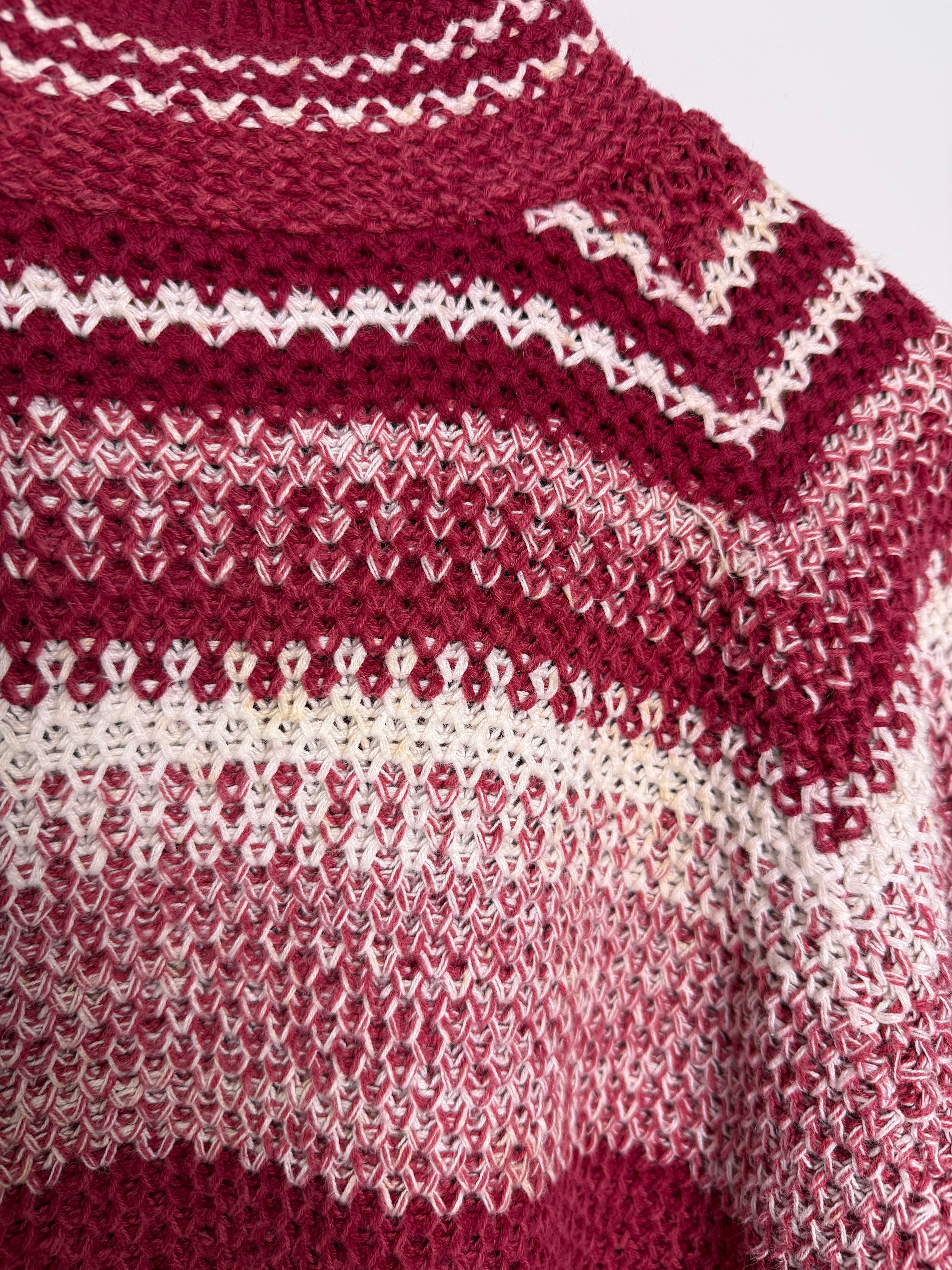 Nuggets Striped Granny Sweater