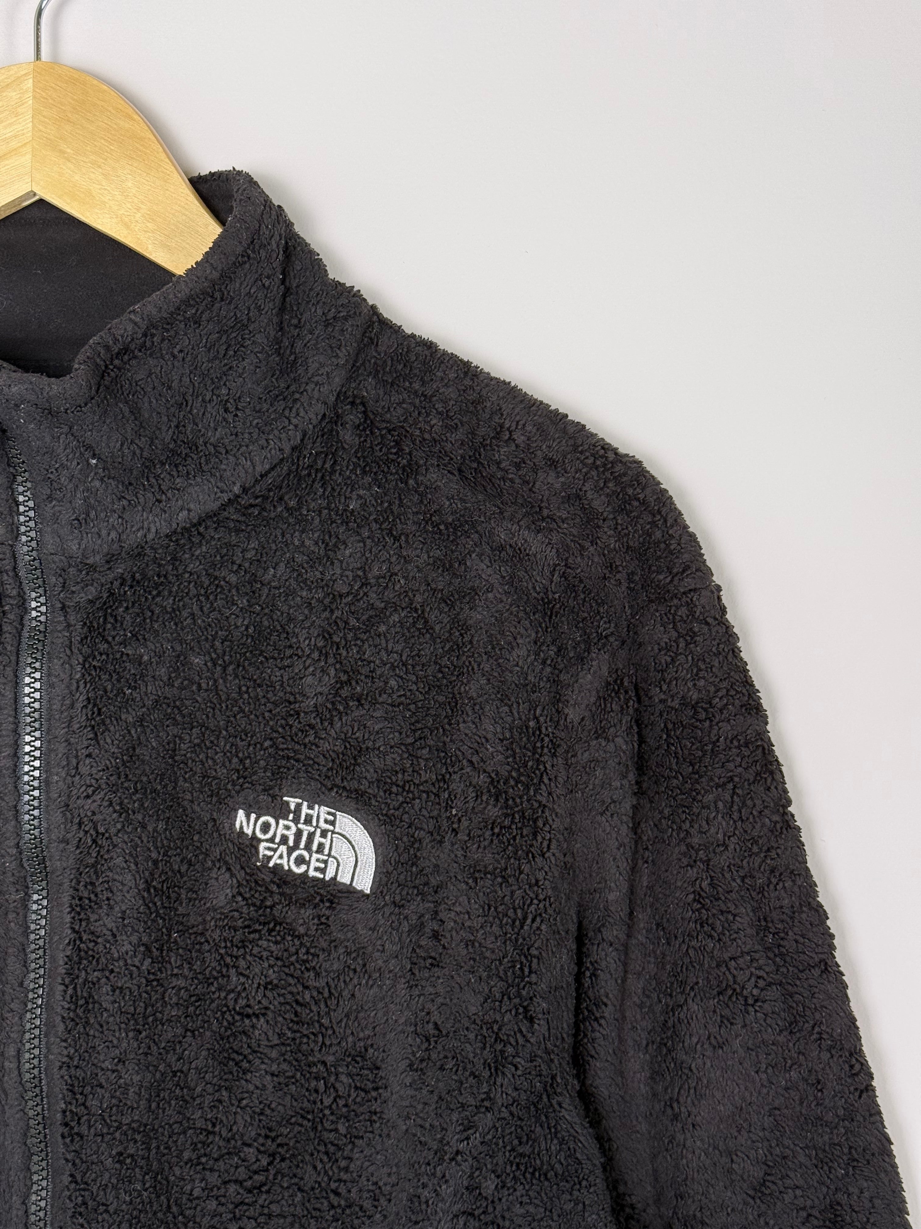 North Face Black Full Zip Fleece