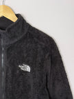 North Face Black Full Zip Fleece
