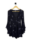 Free People Bell Sleeve Whimsigoth Dress