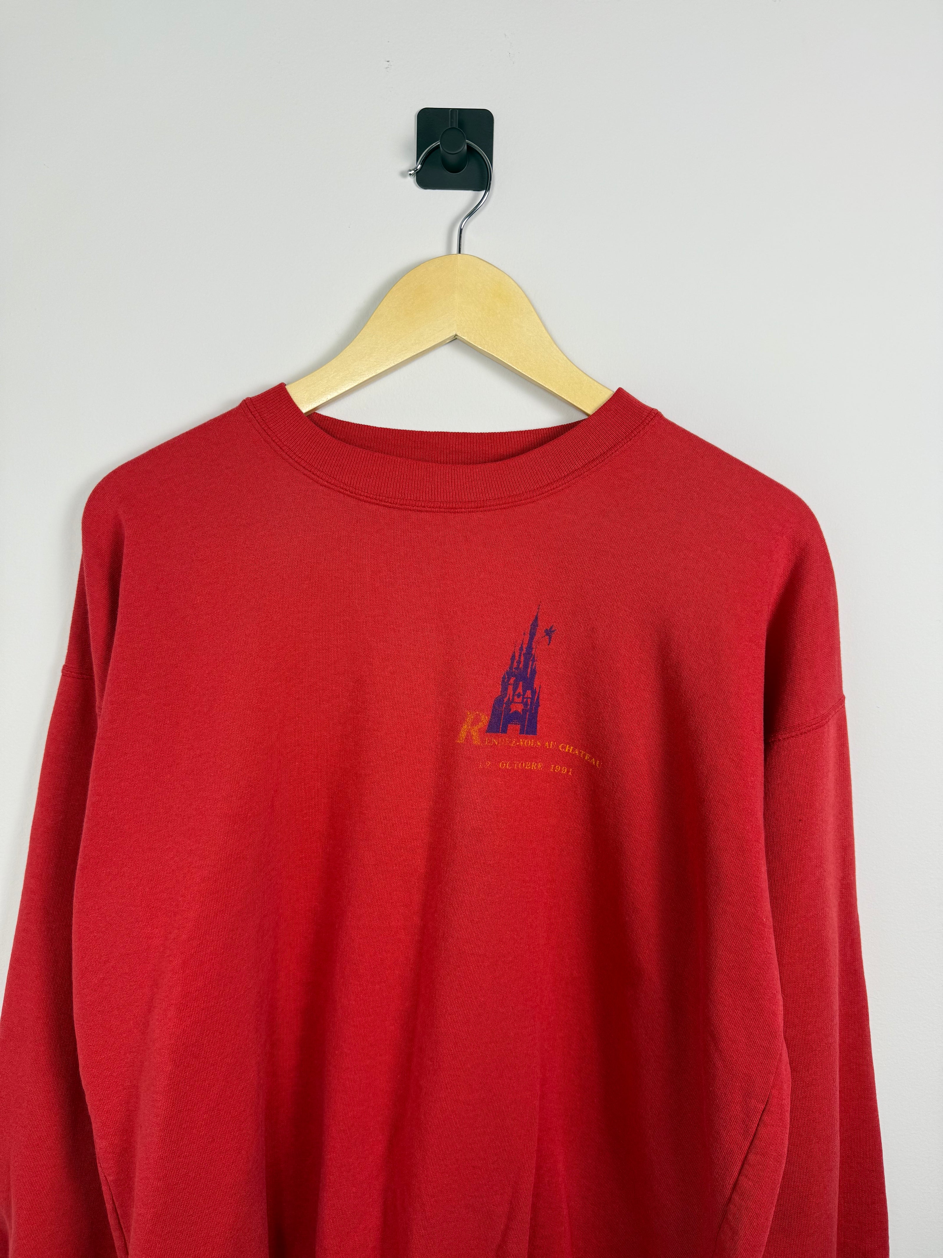1991 Disneyland Paris Rendez-Vous Au Chateau Crewneck