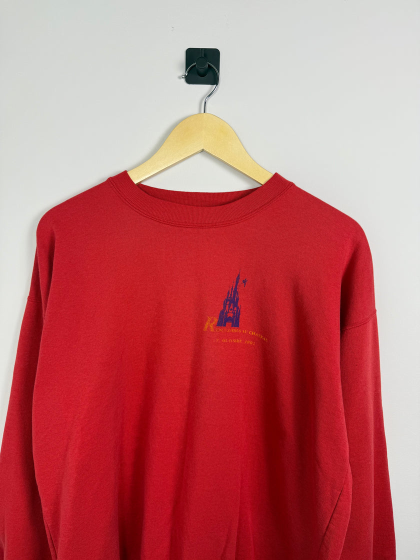 1991 Disneyland Paris Rendez-Vous Au Chateau Crewneck