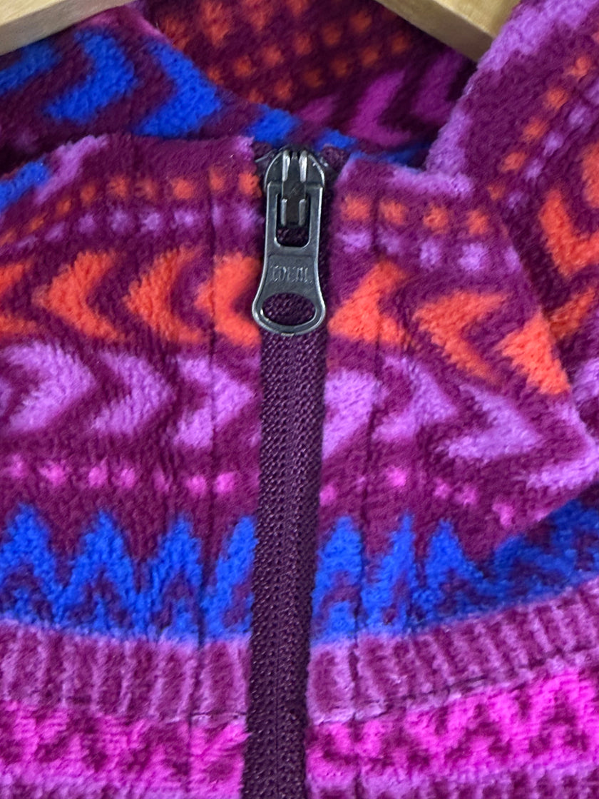Columbia 1/4 Zip Aztec Fleece Pullover