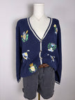 Karen Scott Preppy Golf Sweater