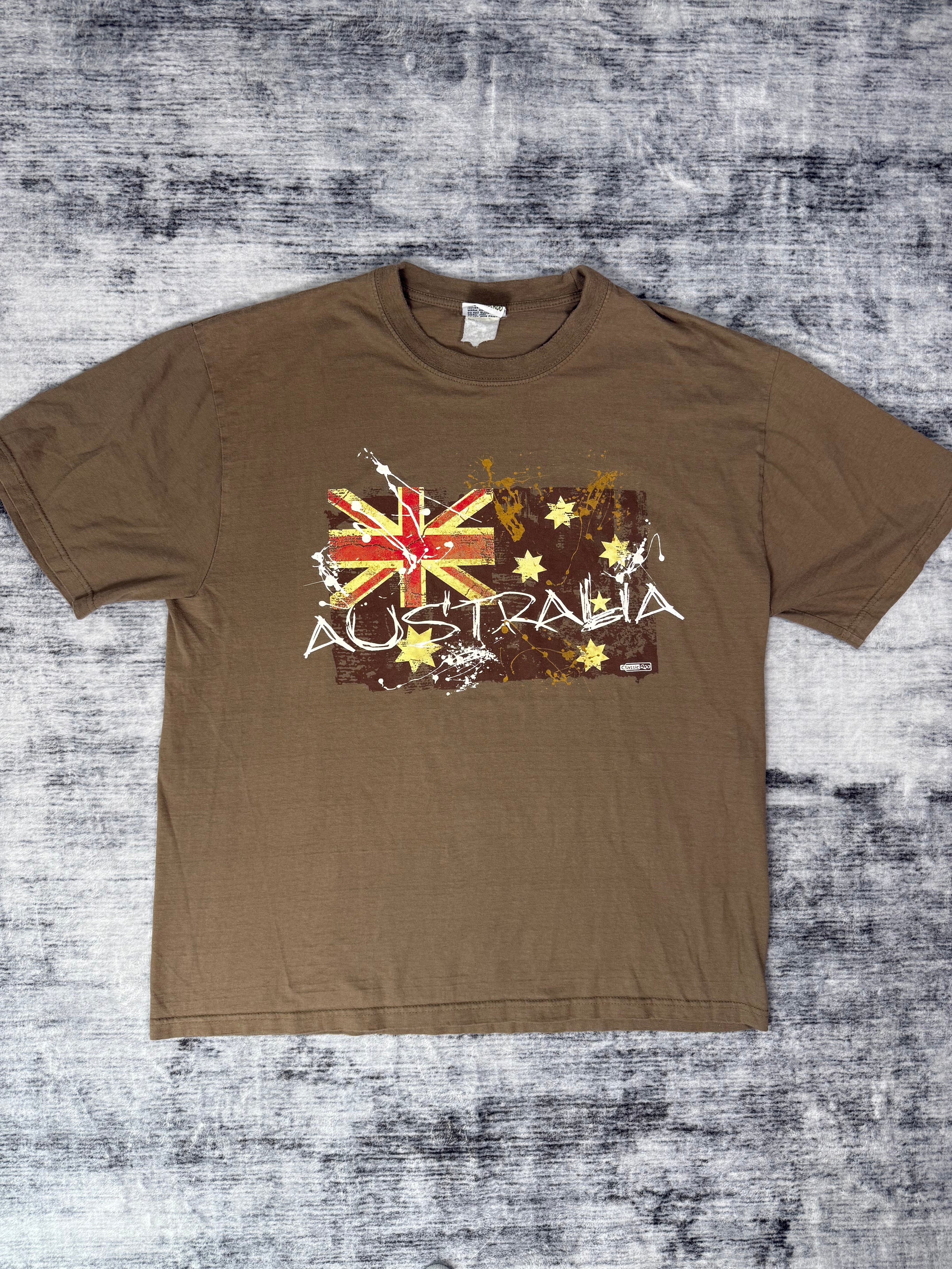Australia Flag Graphic Tee