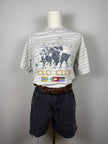 International Polo Club Striped Graphic Tee