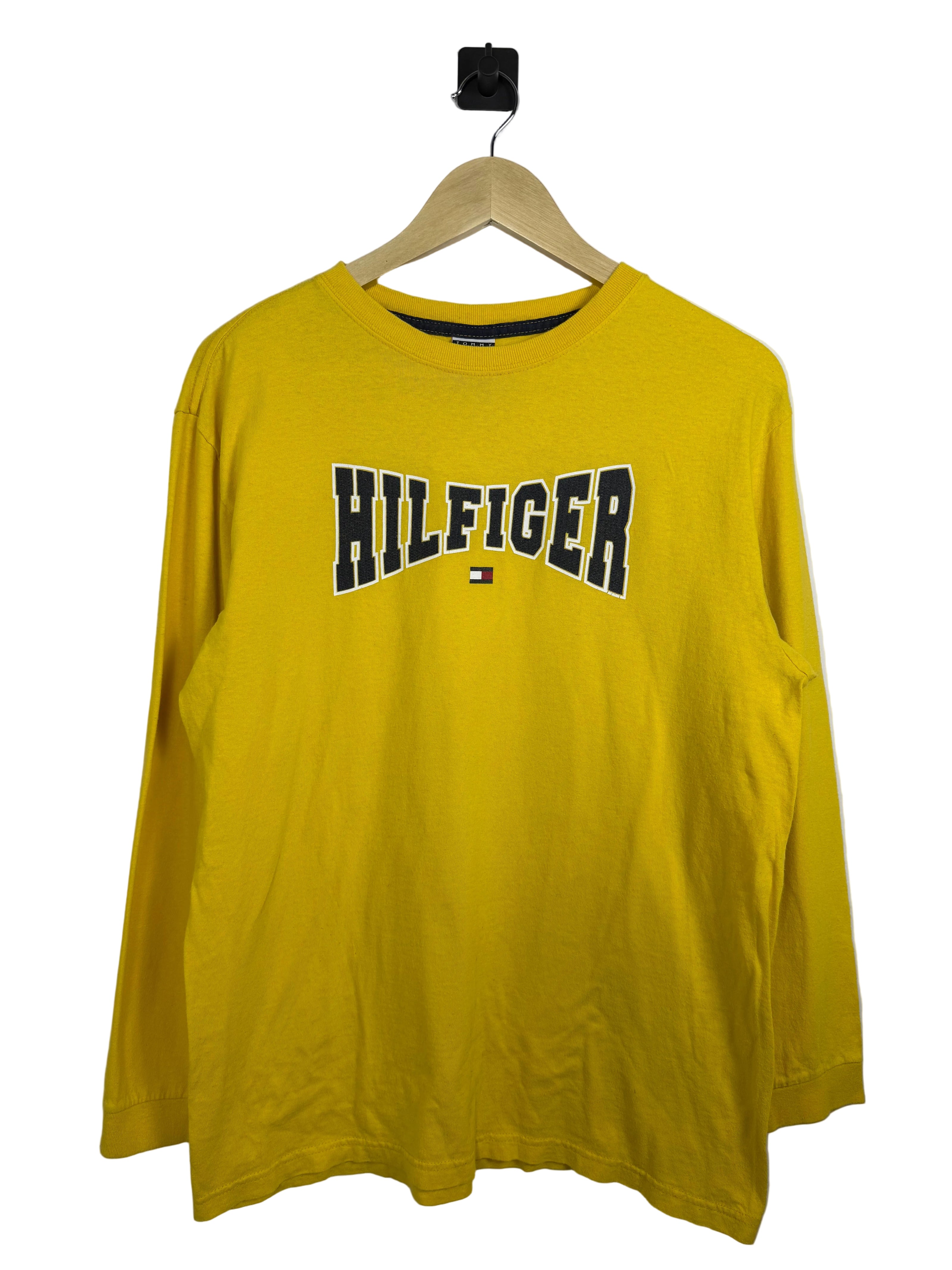 Tommy Hilfiger Arched Varsity Spell Out Long Sleeve