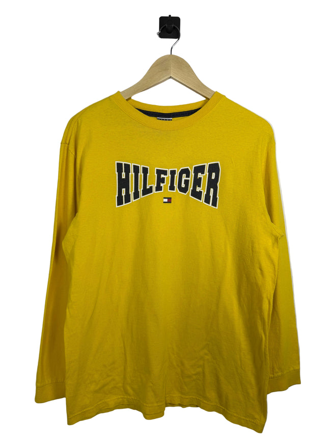 Tommy Hilfiger Arched Varsity Spell Out Long Sleeve