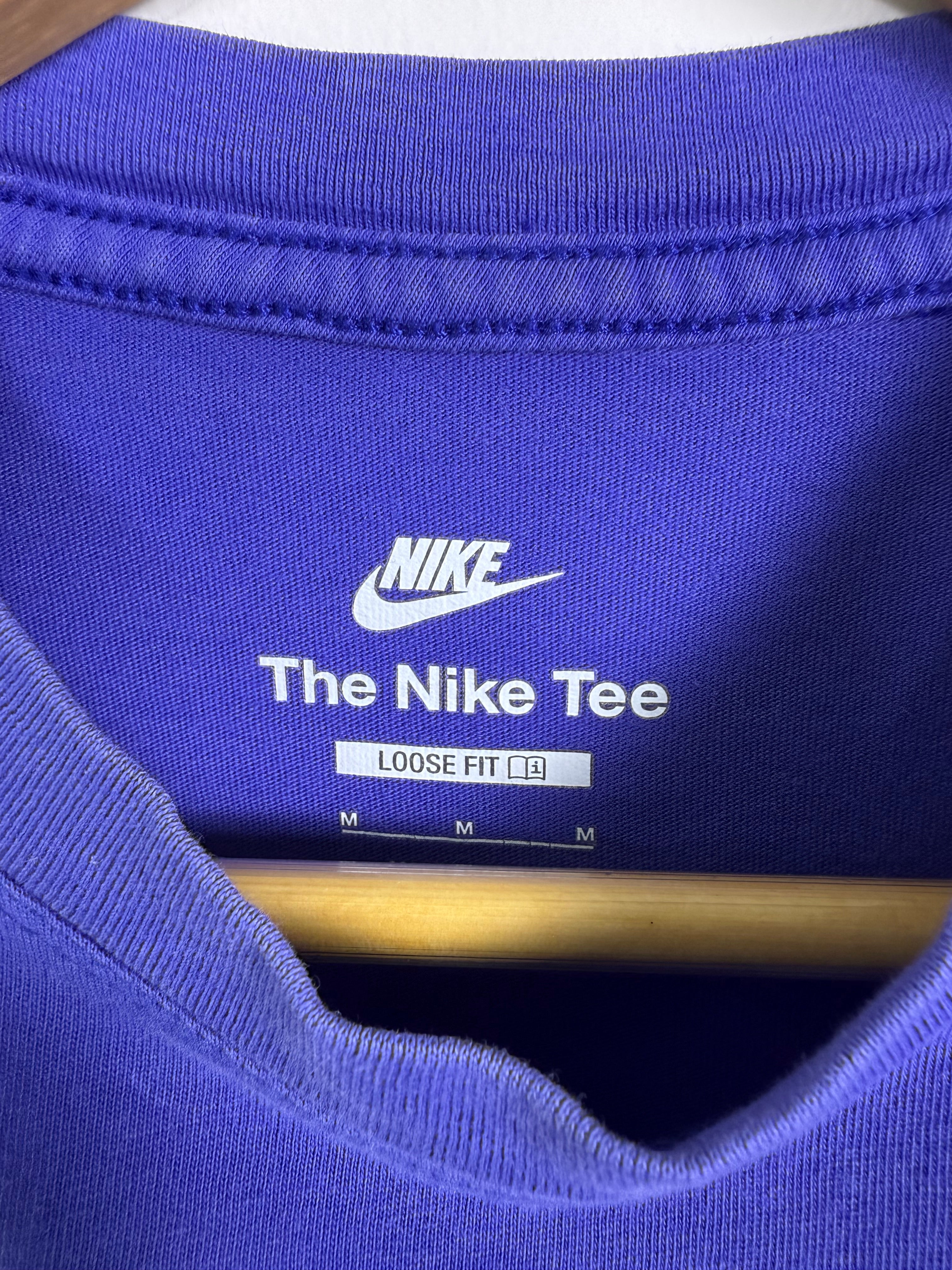 Nike Purple Cropped Baby Tee