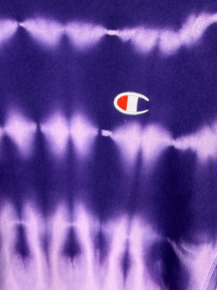 Champion Reverse Weave Dip Dye Crewneck