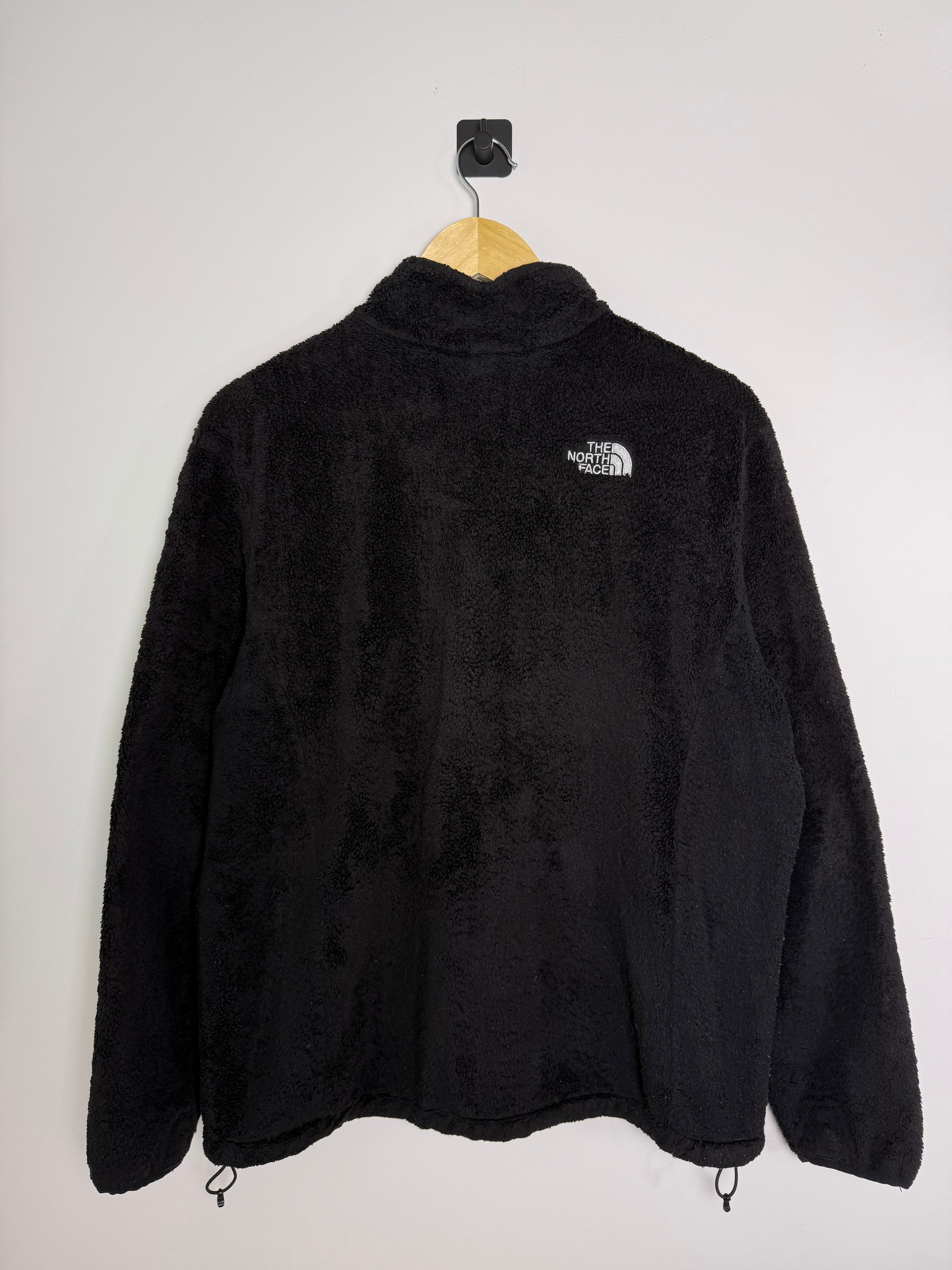 North Face Black Full Zip Fleece
