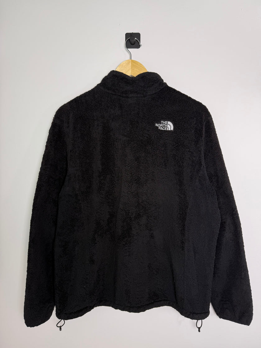 North Face Black Full Zip Fleece
