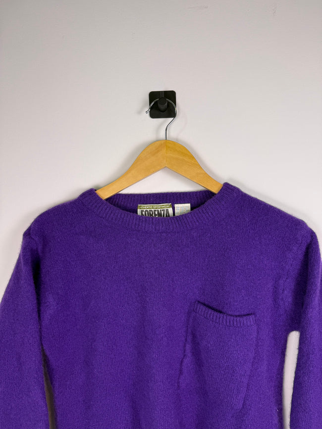 80s Pocketed Wool Sweater