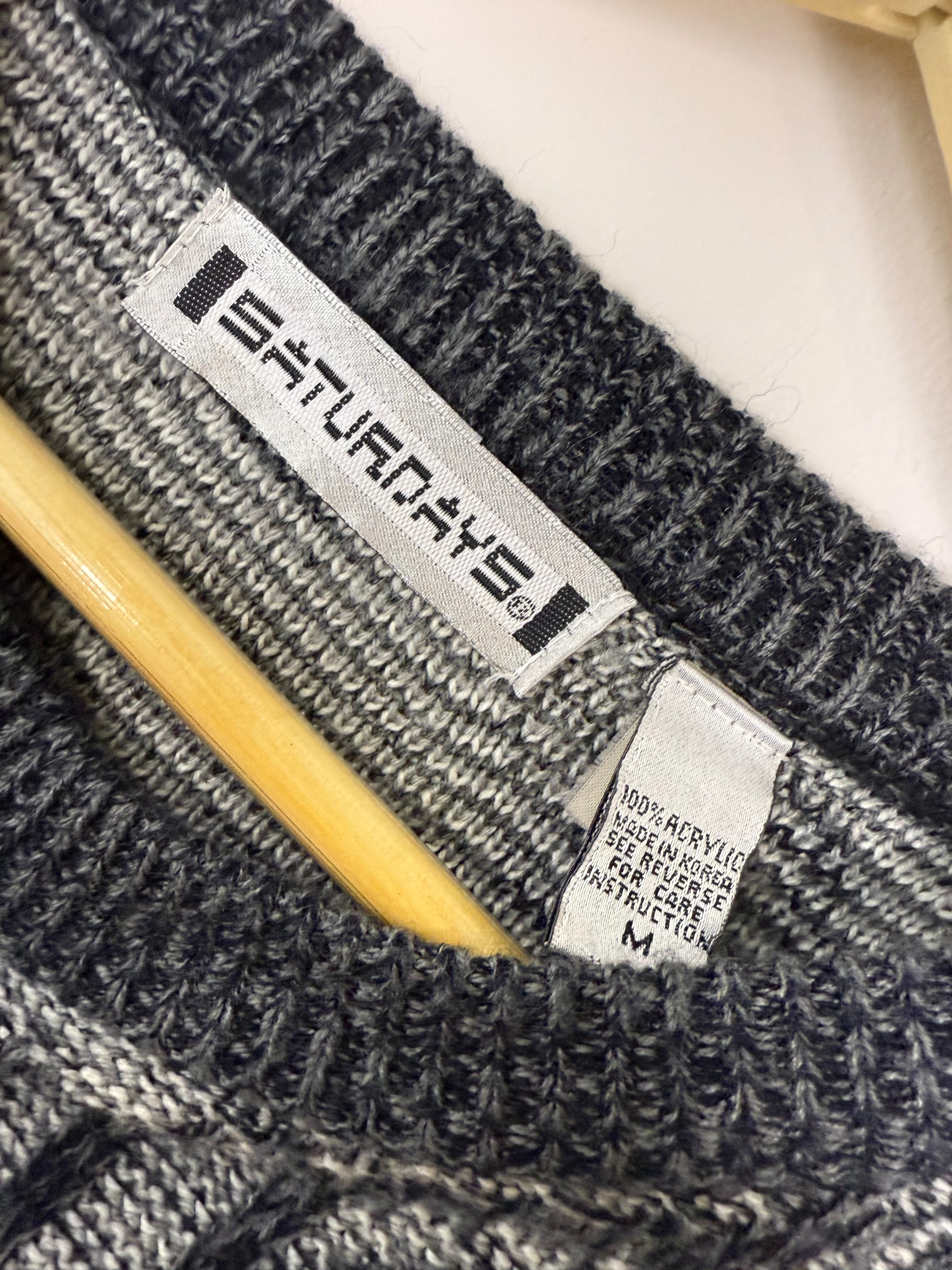 80’s Saturdays Abstract Knit Sweater