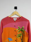 Casual Living Granny Coastal Palm Tree Sweater