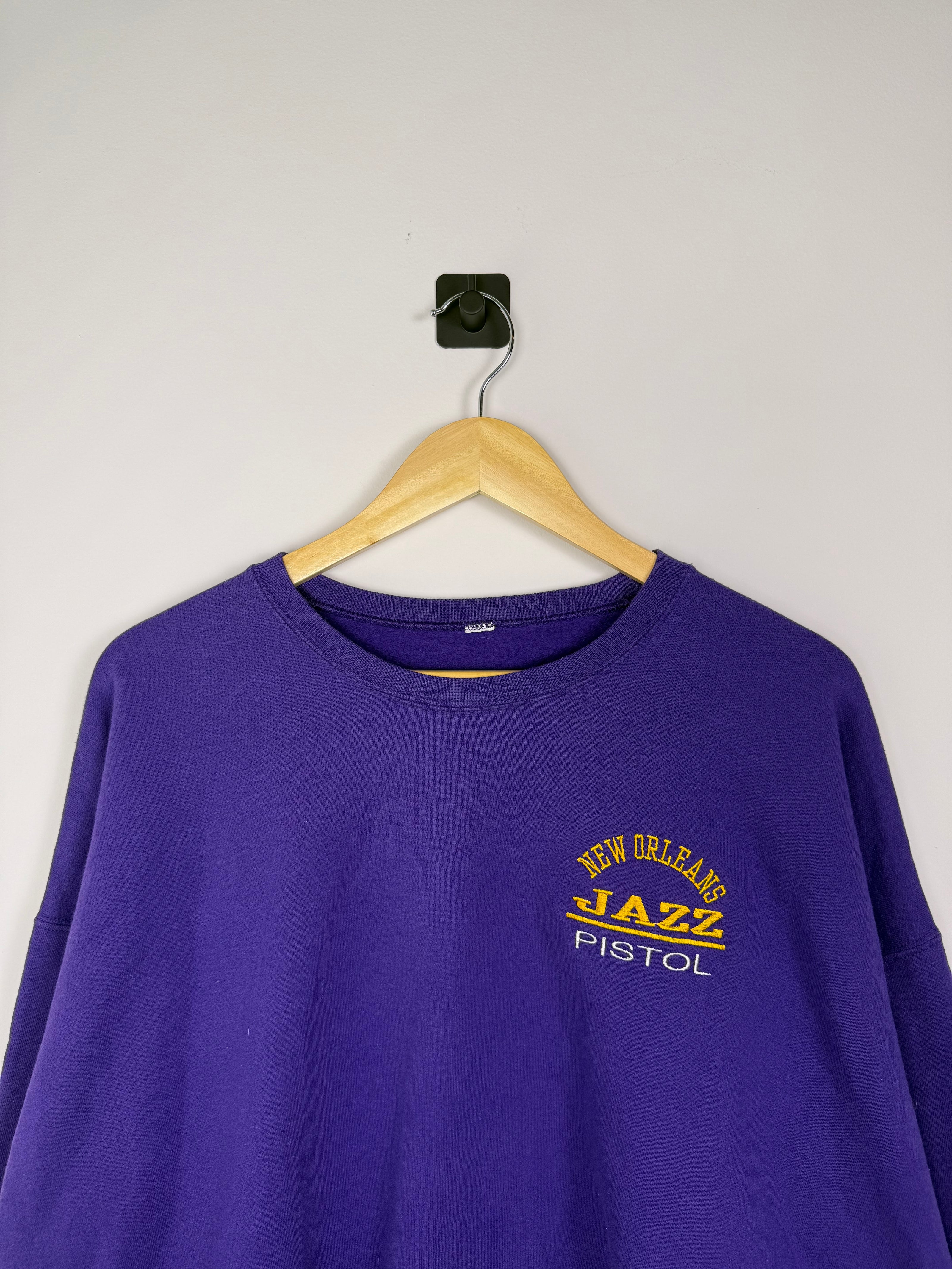 90s New Orleans Jazz Pistol Pete Crewneck