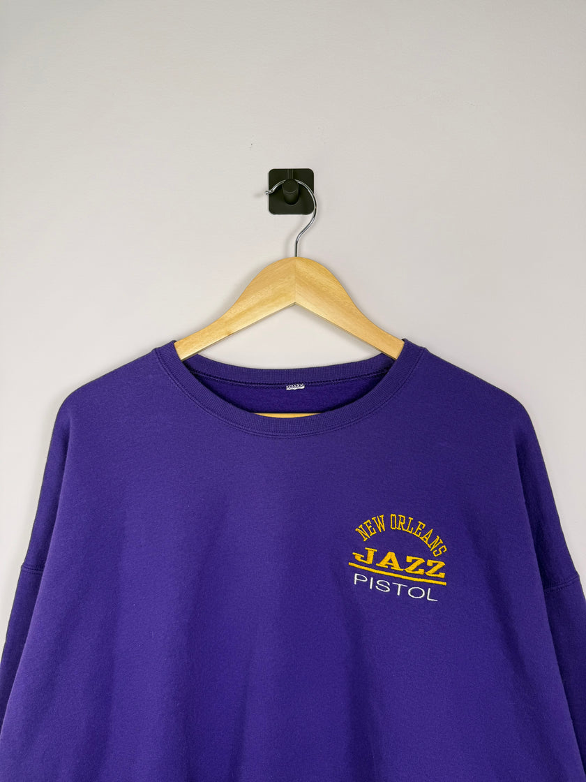 90s New Orleans Jazz Pistol Pete Crewneck
