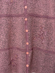 Jenny Floral Sweater Blouse Button Up