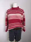 Nuggets Striped Granny Sweater
