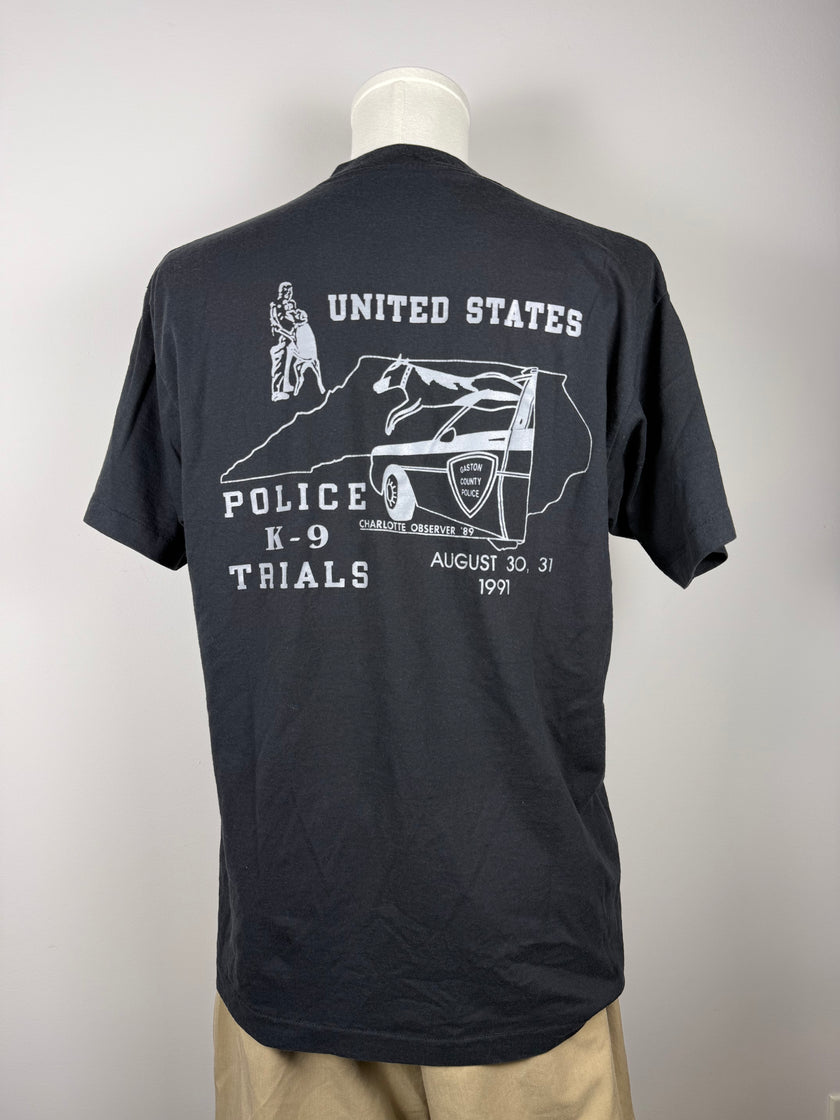1991 Charlotte Police K-9 Trials Tee