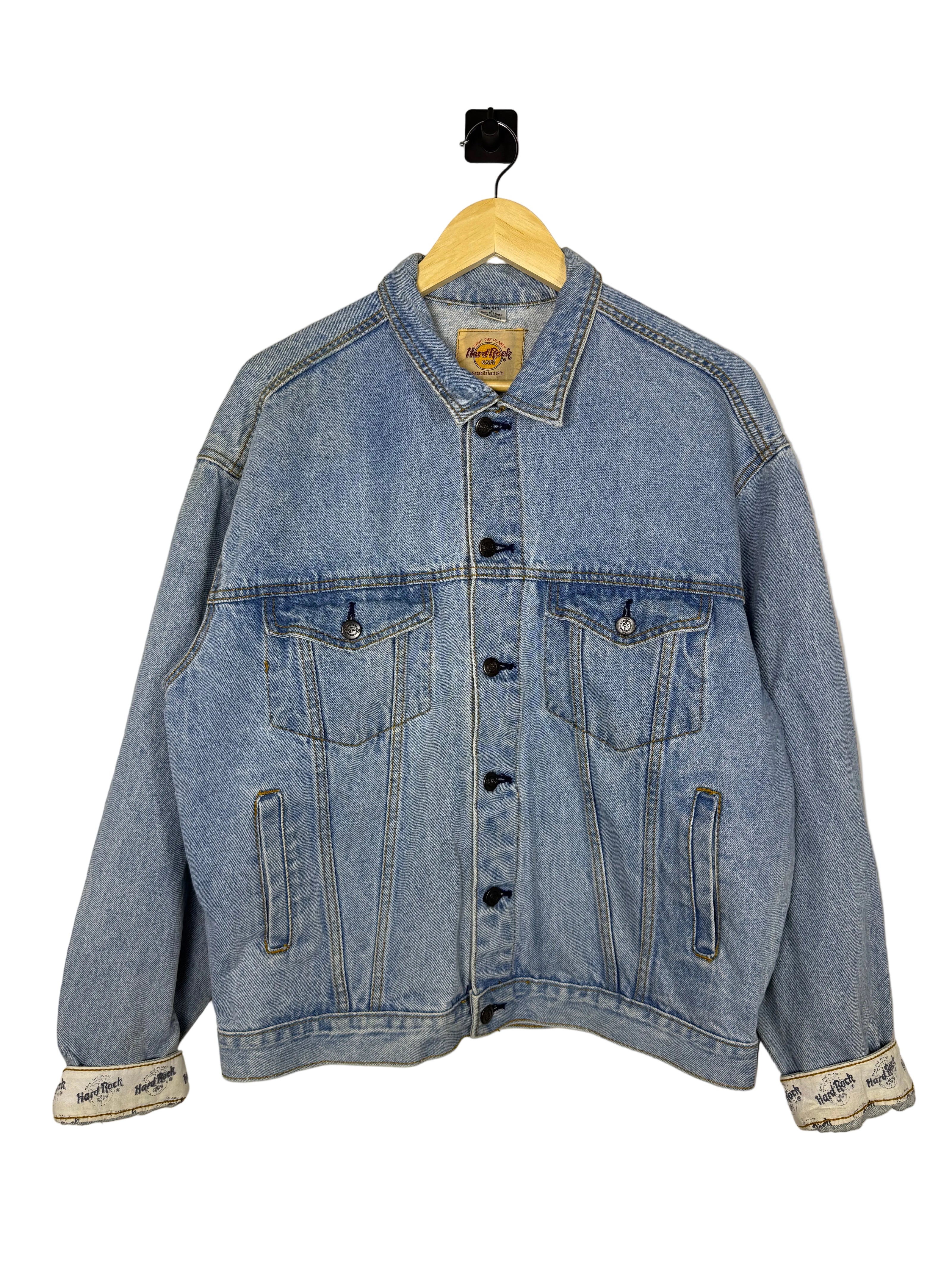 Hard Rock Cafe Save The Planet Denim Jacket
