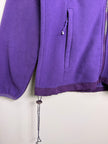 North Face Purple Full Zip Fleece