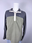 Columbia Color Block 1/4 Button Fleece
