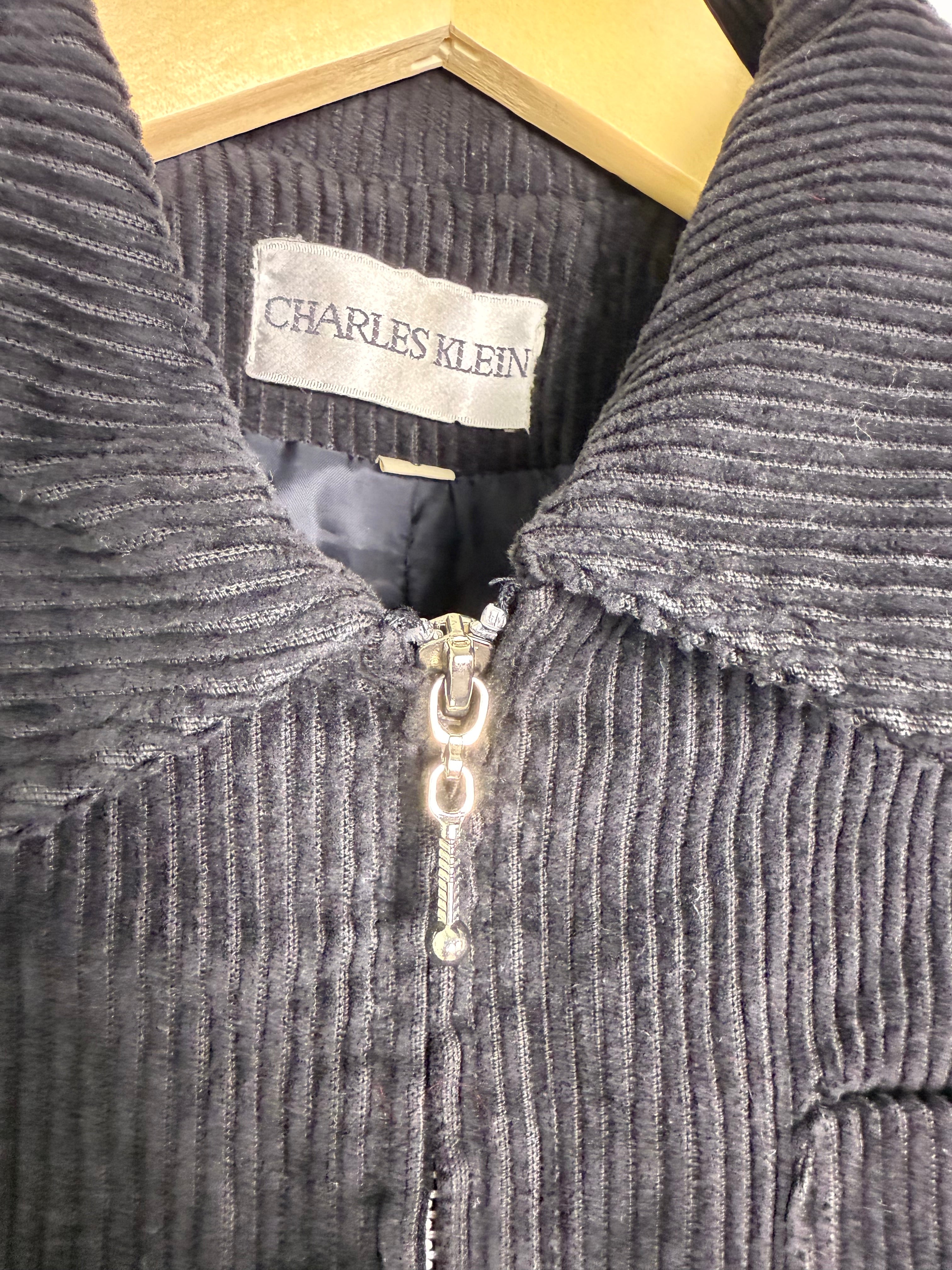 Charles Klein Corduroy Full Zip Jacket